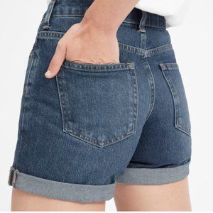 Everlane Women's Denim Short, Size 30, Vintage Dark Blue